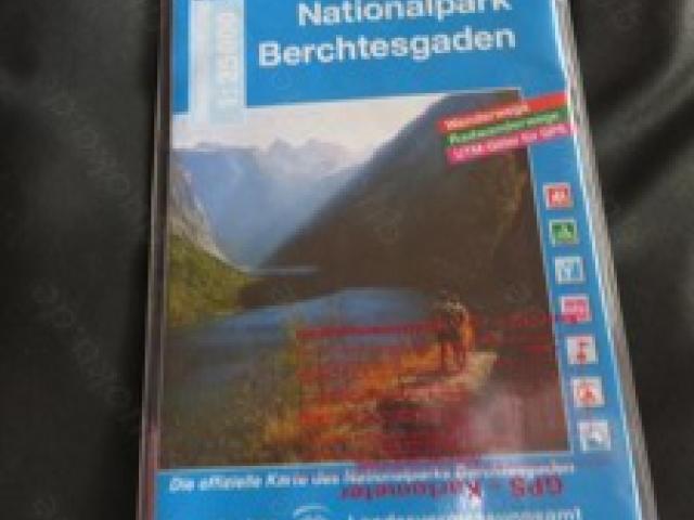 Berechtesgaden Nationalpark, Wander- und Radwege Karte,  zu verschenken - 1